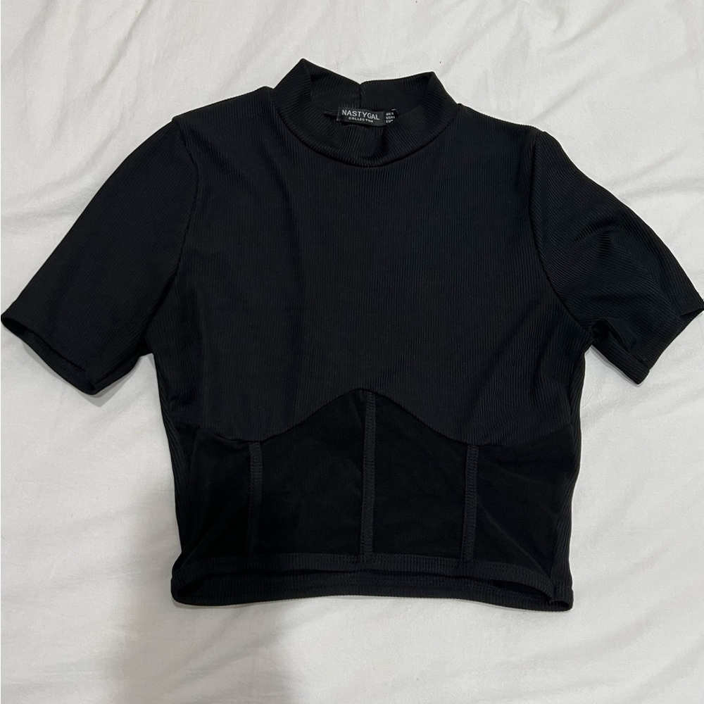 Nasty Gal Mesh Tee